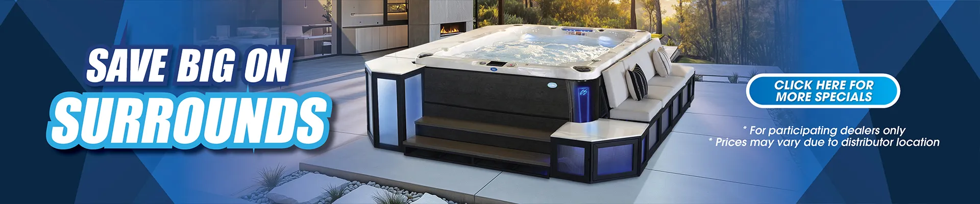 Calspas hot tub being used in a family setting - Nantes