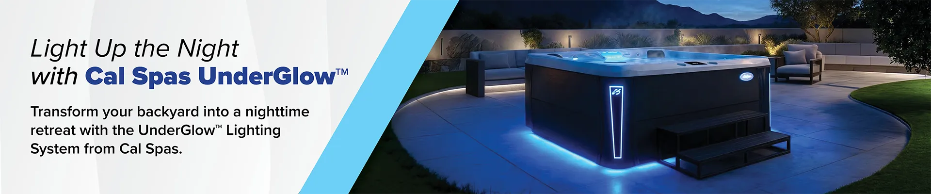 Calspas hot tub being used in a family setting - Nantes